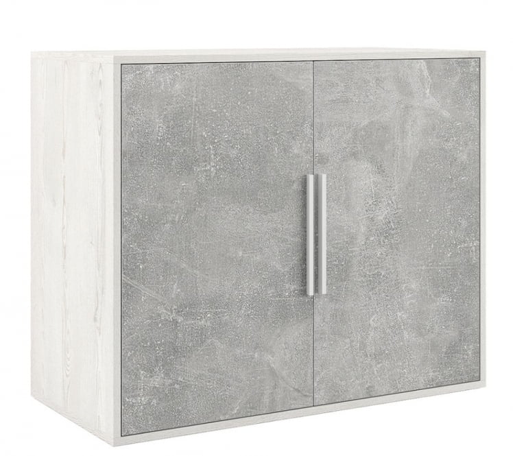 Креденция 2 двери B-TONE BTN36140231 Сосна Бетон светлый_0