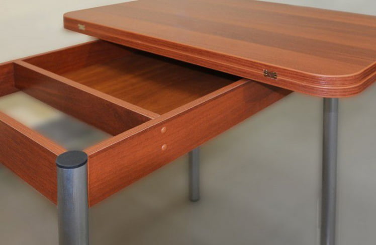 Стол обеденный Фиеста 1 ясень шимо темный_2