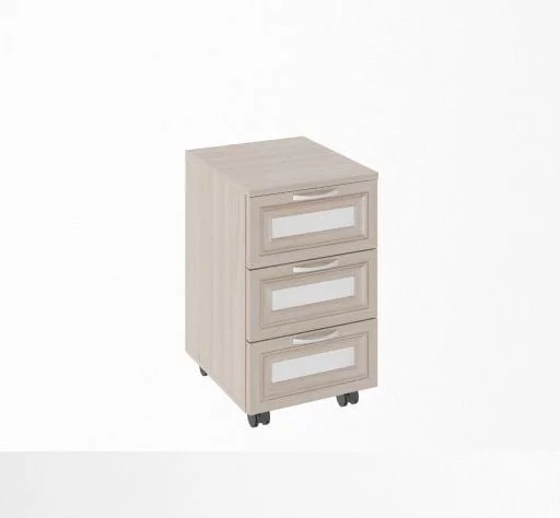 Тумба универсальная Остин Модуль №19 Ясень шимо светлый/белый_0