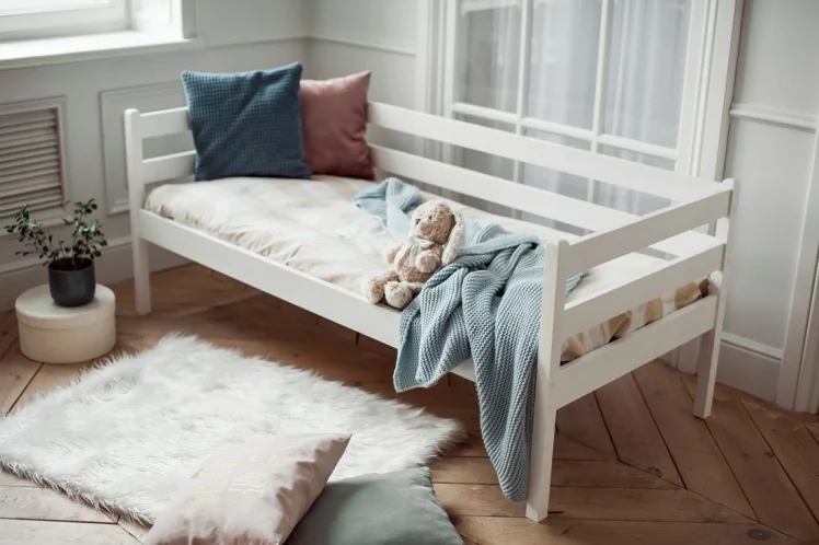 Кровать детская RooRoom VK-11 Белая_3