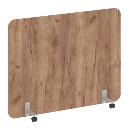 Перегородка на металлических опорах, на роликах R-line DP.R-160-120 Дуб Табак_0