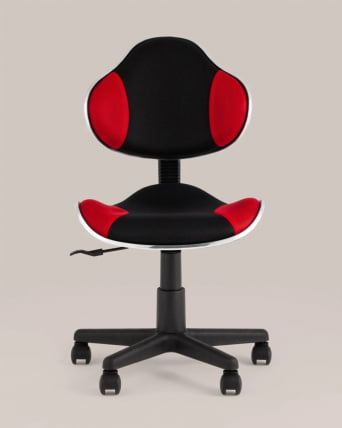 Стул офисный QZY Черно-красный_2