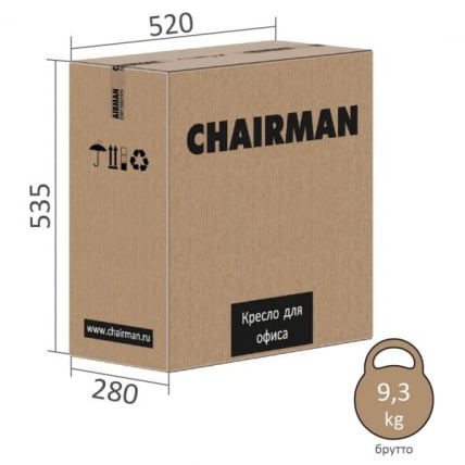 Детское кресло CHAIRMAN CХ106 с подножкой, ткань/сетка, серый / CH106_4