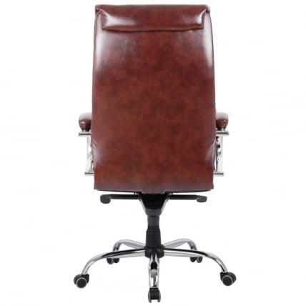 Кресло руководителя CHAIRMAN CH423 экокожа Коричневый_3