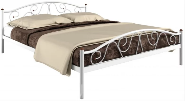 Кровать Ангелина Plus 1800х1900 Белая_0