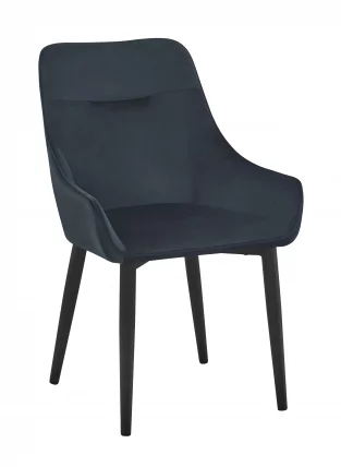 Стул Диана велюр Черный_0