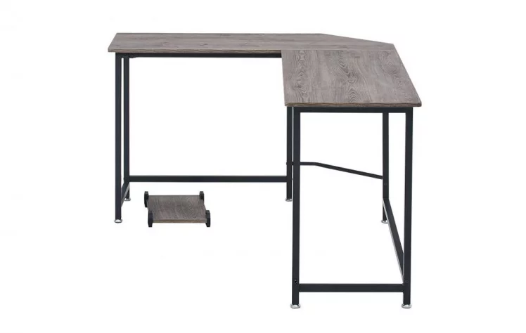 Угловой письменный стол KIWI Черный дуб BLACK OAK_9