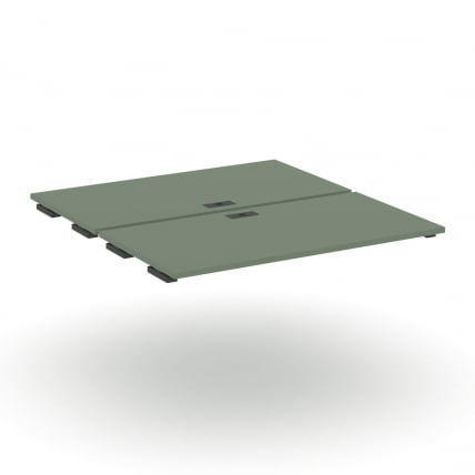 Двойной стол-приставка к двум опорным тумбам/шкафам CONCEPT CN.DSPR-006 Кобо Антрацит_0