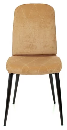 Стул для кухни Бюрократ KF-3 Горчичный Velvet 73_1