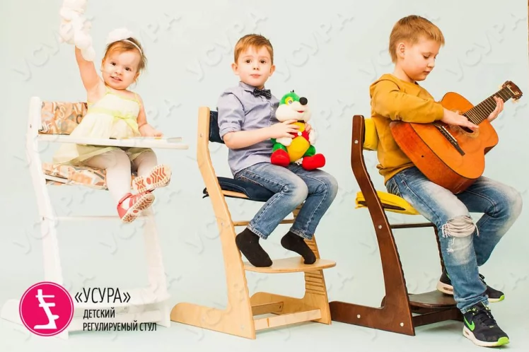 Растущий стул Усура Орех_5