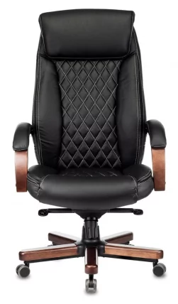 Кресло руководителя Бюрократ T-9924WALNUT/CHOK_1