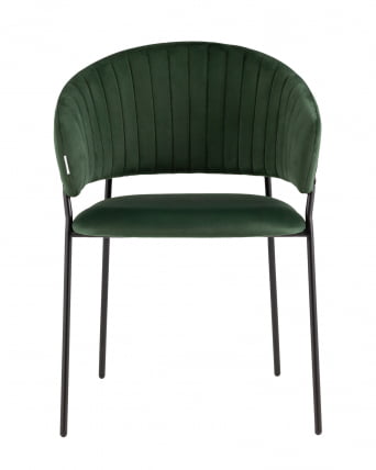 Стул Бруно велюр Зеленый_2