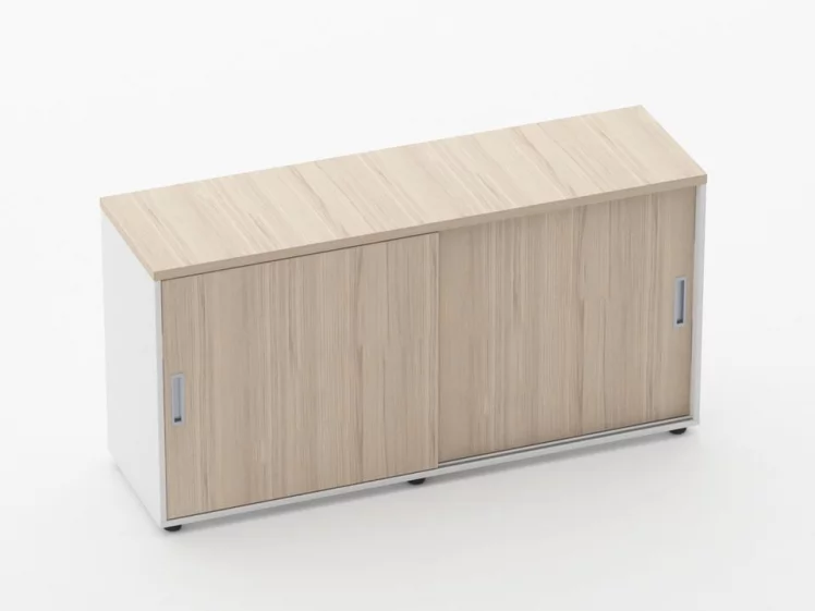 Тумба-купе для рабочего модуля Deka 9.02.145 Туя/Белый_0