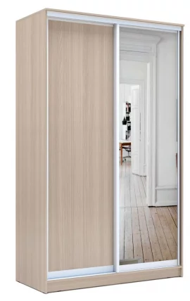 Шкаф-купе Хит-23-17-15 Ясень шимо светлый_0
