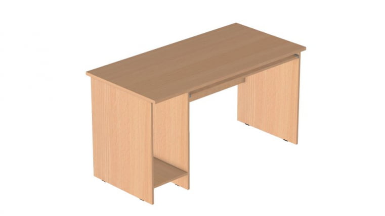 Стол компьютерный Р.СК-14 Дуб Сонома светлый_0