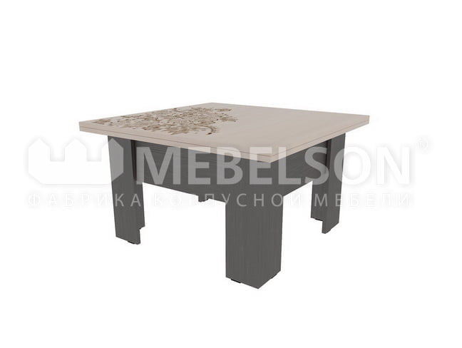 Стол журнальный Секрет модуль 01 Венге/Дуб млечный_0