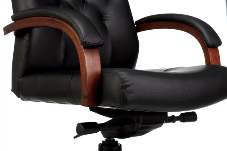 Кресло руководителя Бюрократ T-9928WALNUT/BLACK_4