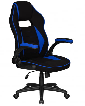 Кресло игровое DOBRIN RICK (черно-синий)_1