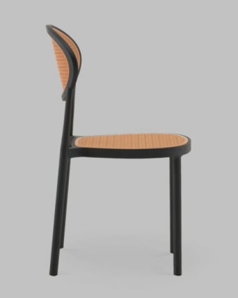 Стул Junie пластиковый черный_5