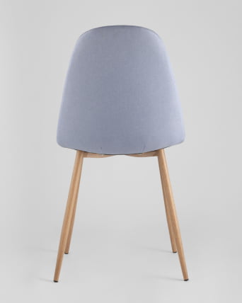 Стул Валенсия рогожка Небесно-голубой_5