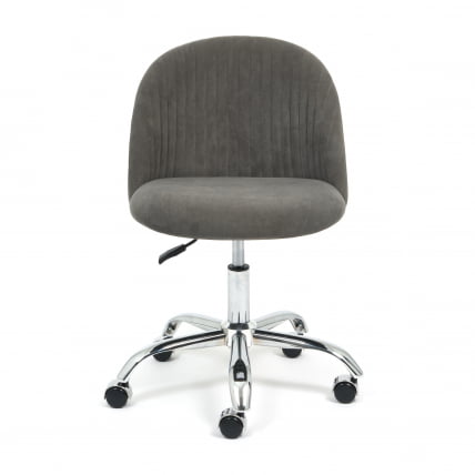 Кресло МЕЛОДИ флок , серый, 29 / MELODY_3