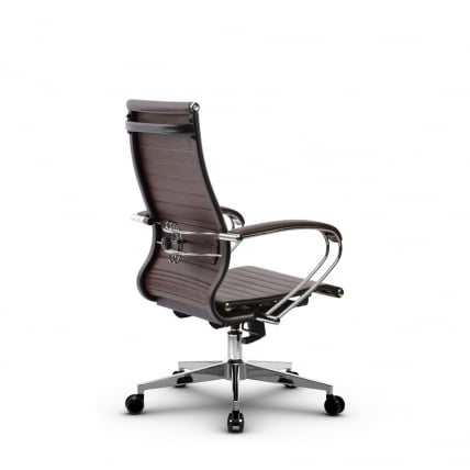 Кресло офисное МЕТТА Комплект 10, Основание 17834 Комплект 3 Коричневое_3