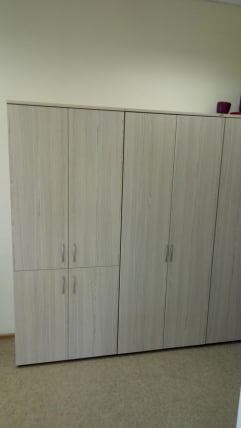 Шкаф высокий закрытый Glassy 6.19.131 Туя_4