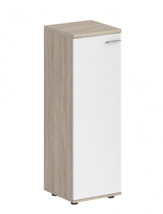 Шкаф средний левый Sigma SG.804.OL.WH.L Дуб светлый Белый_0