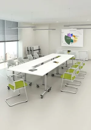 Стол складной Connect 120х60х72.5см Белый_6