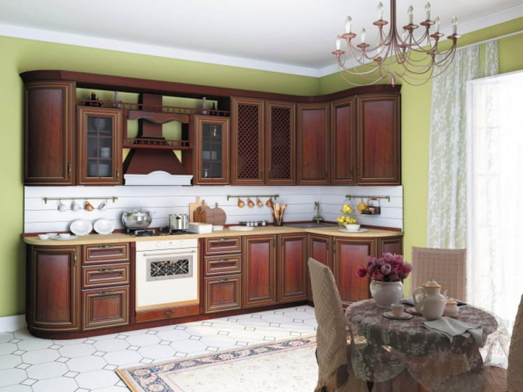 Шкаф кухонный 500 Кантри ЛД 235.234.000 Ноче Таволато_1