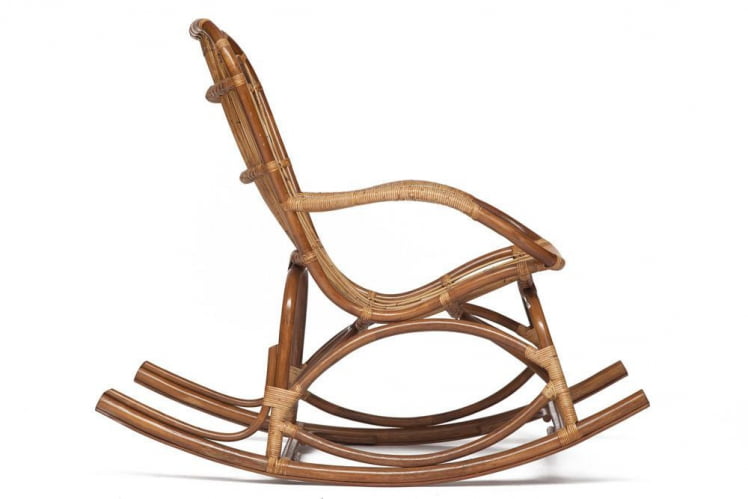 Кресло-качалка Secret De Maison Andersen (mod. 01 5086RC/1-1) натуральный ротанг, 69х99х93см, светлый мед/матовый_2