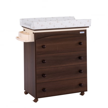 Комод пеленальный Micuna B-970 Chocolate Beige Bears and Hearts_0