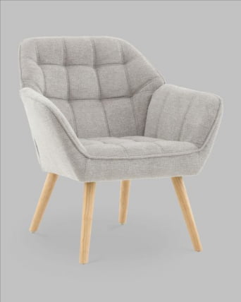 Кресло Вэйл светло-серый_0