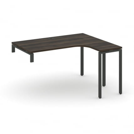 Стол-надставка на опорную тумбу (правый) CONCEPT CN.OSAN-003(R) Дуб Мали Антрацит_0