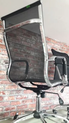 Кресло руководителя Riva 6001-1 S Черный (Б)_2