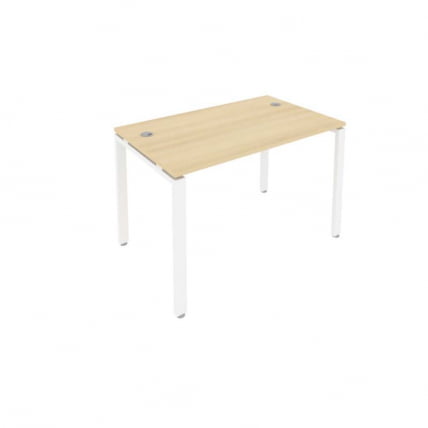Стол письменный METAL SYSTEM Б.СП-2 Акация/Белый_0