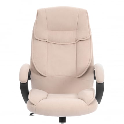 Кресло руководителя OREON metalBL велюр, бежевый, 7_5