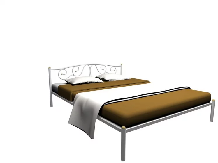 Кровать Ангелина 140х200 Коричневый_1