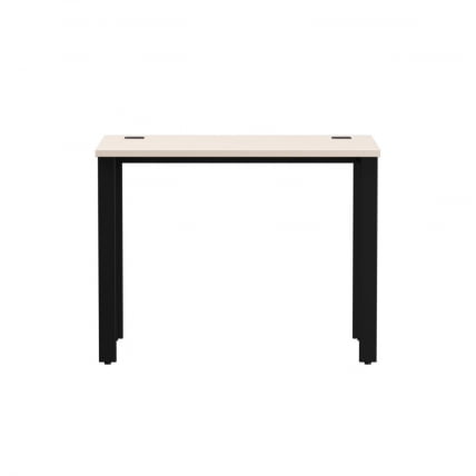 Стол прямой на металлокаркасе, опоры 90 гр Everprof EVO 254S005 Кашемир Черный_1