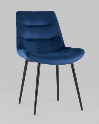 Стул Остин велюр Синий_1