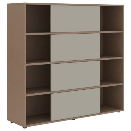 Стеллаж со слайд-дверьми VELION VMCS 1615 Аметист Кобра_1