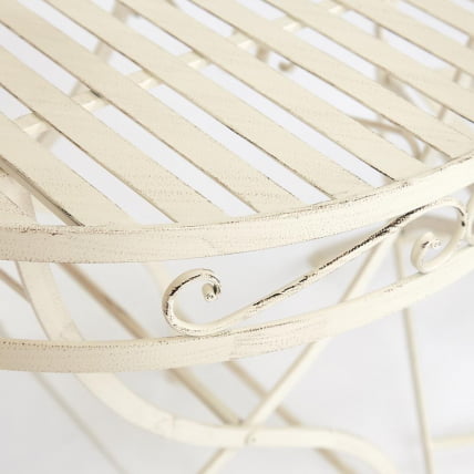 Комплект (стол + 2 стула) Secret de Maison PALLADIO (mod. PL08-8668/8669) белый антик (antique white)_9