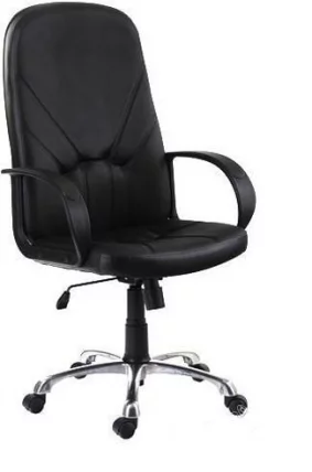Кресло Менеджер ULTRA хром Черный_0