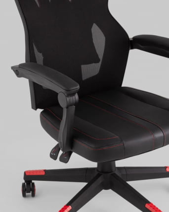 Кресло спортивное TopChairs Айронхайд Красный_2