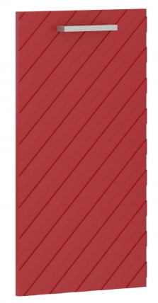 Дверь низкая левая Torr LUX TLLD 42-1 L Серо-голубая_0