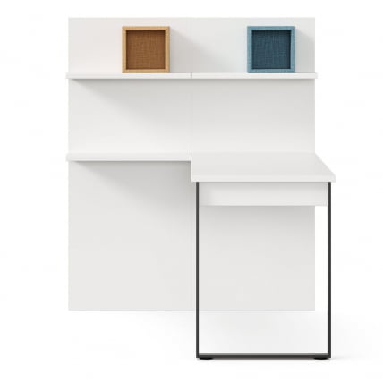 Стол 1400 Милтон ЛД 537.080.000 Белый Шенилл_2