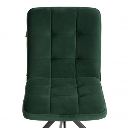 Стул обеденный Medeo поворотный механизм 360, велюр, Deep Forest (изумруд)_5