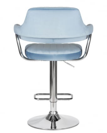Стул барный DOBRIN CHARLY (пудрово-голубой велюр (MJ9-74)) 2 шт_5