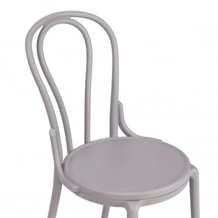 Стул THONET (mod. PL62) / 1 шт. в упаковке пластик, 42 x 52 x 89 см, Grey (Cерый) 09_7