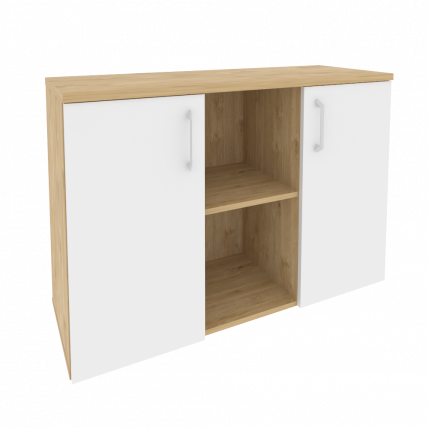 Греденция ONIX O.GR-11 Тиквуд Светлый/Белый_0